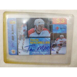 Tavis MacMillan Autograph Be A Player Signatures Sprint Rookie